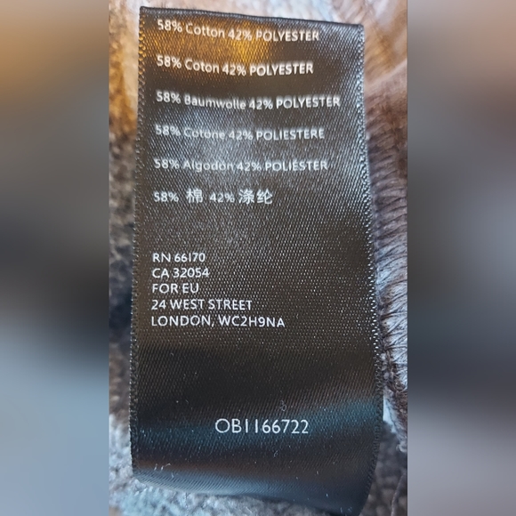 Urban Outfitters Yogi Cropped Hoody Sweatshirt Dusty Purple Size S - Picture 10 of 13